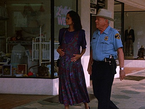 Carroll O'Connor and Anne-Marie Johnson in In the Heat of the Night (1988)