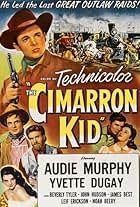 Noah Beery Jr., Audie Murphy, Yvette Duguay, and Beverly Tyler in The Cimarron Kid (1952)