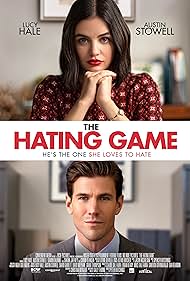 Lucy Hale and Austin Stowell in The Hating Game (2021)