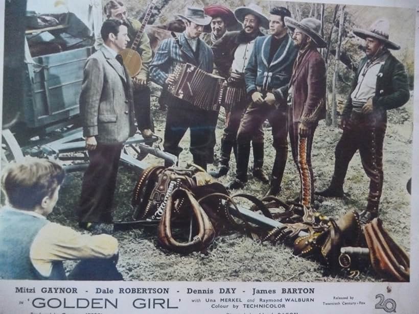 Dennis Day and Dale Robertson in Golden Girl (1951)