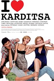 Gerasimos Skiadaressis, Katerina Papoutsaki, Bessy Malfa, and Kostas Apostolakis in I Love Karditsa (2010)