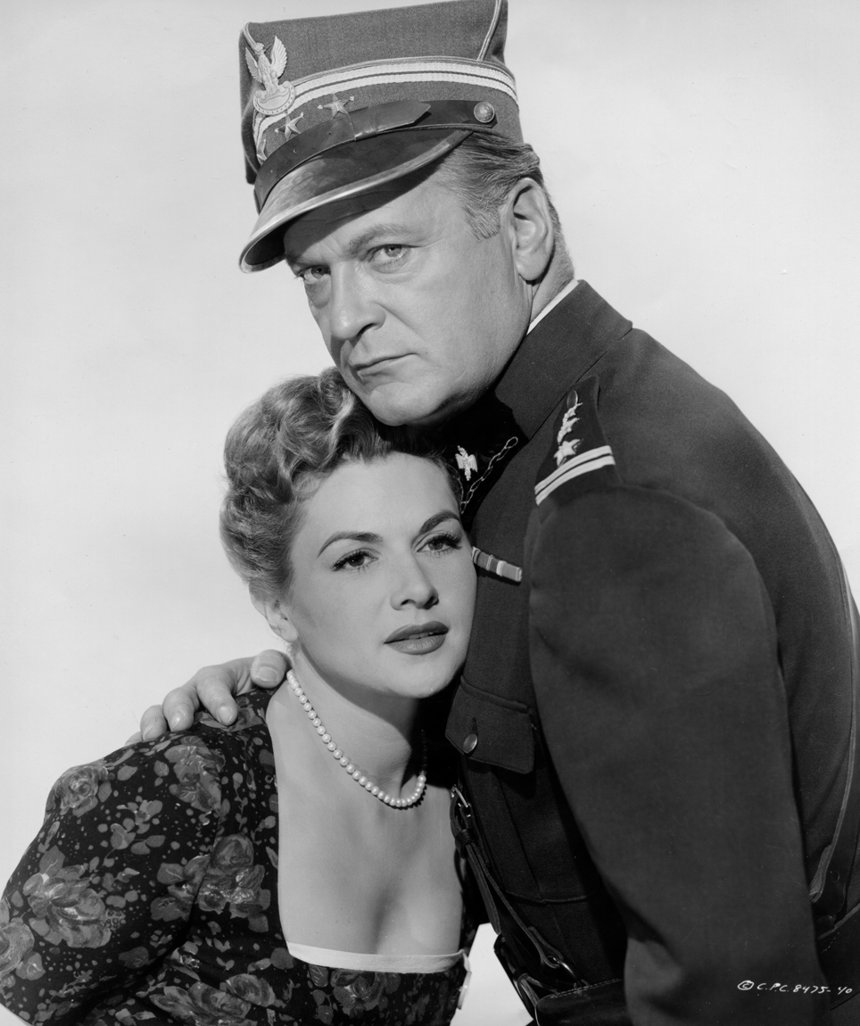 Curd Jürgens and Nicole Maurey in Me and the Colonel (1958)