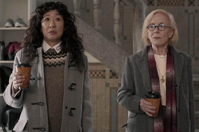 Sandra Oh and Holland Taylor in The Chair (2021)