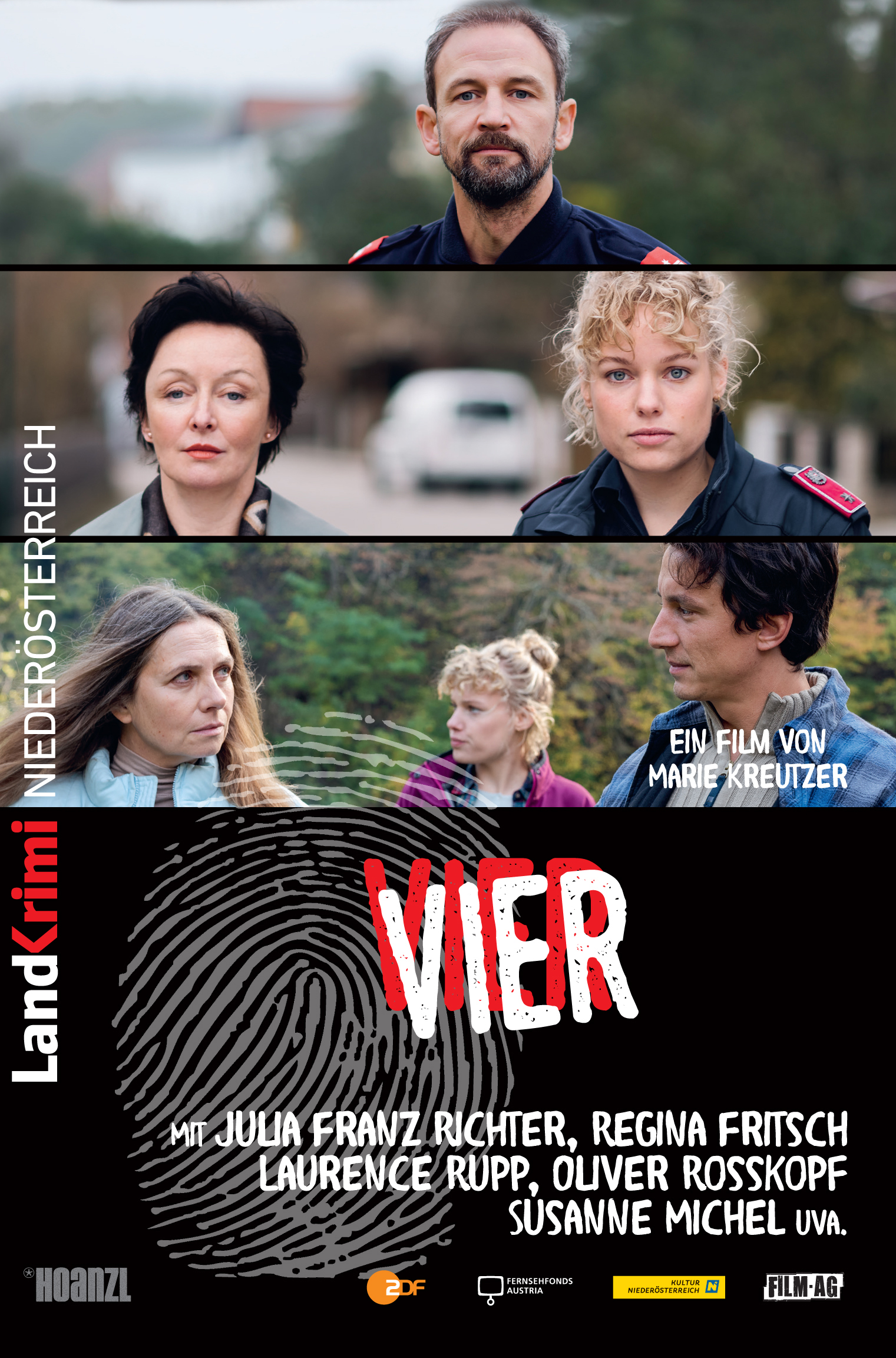 Regina Fritsch, Oliver Rosskopf, and Julia Franz Richter in Vier (2022)