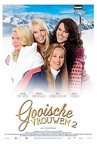 Linda de Mol, Tjitske Reidinga, Lies Visschedijk, and Susan Visser in Gooische vrouwen II (2014)