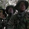 Chris Tucker, Larenz Tate, Bokeem Woodbine, and Jaimz Woolvett in Dead Presidents (1995)