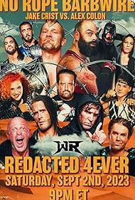 Tommy Dreamer, Mance Warner, Masha Slamovich, Émile Charles Baillargeon-Laberge, Matthew Justice, Shun Watanabe, Josh Harter, Jeremy Fritz, Alex Shelley, John Crist, Alex Colon, and Marina Shafir in Wrestling Revolver: Redacted 4Ever (2023)