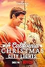 Amanda Detmer, Ali Afshar, Shaun Paul Piccinino, David Del Rio, Lauren Swickard, Noah James, Laura James, and Josh Swickard in A California Christmas: City Lights (2021)