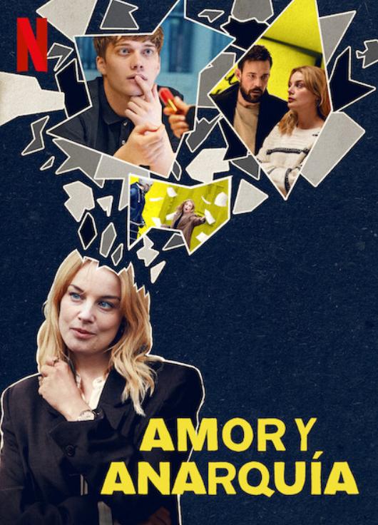 Johannes Kuhnke, Björn Mosten, and Ida Engvoll in Love & Anarchy (2020)