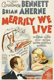 Brian Aherne and Constance Bennett in Merrily We Live (1938)