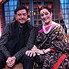 Poonam Sinha and Shatrughan Sinha in The Kapil Sharma Show (2016)