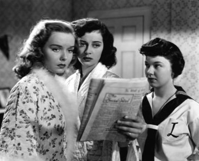 Mary Hatcher, Diana Lynn, and Gail Russell in Our Hearts Were Growing Up (1946)