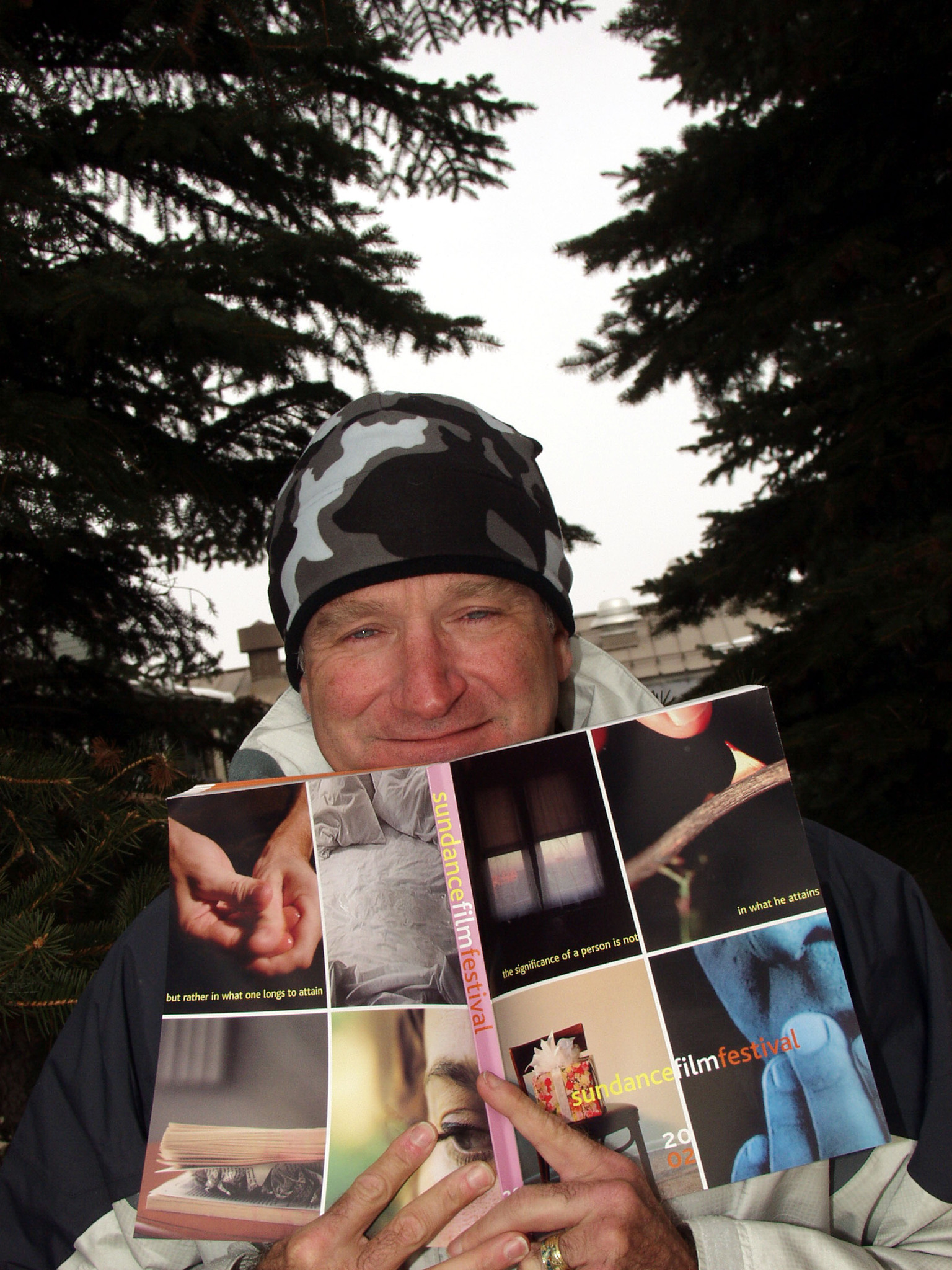 Robin Williams at an event for One Hour Photo (2002)