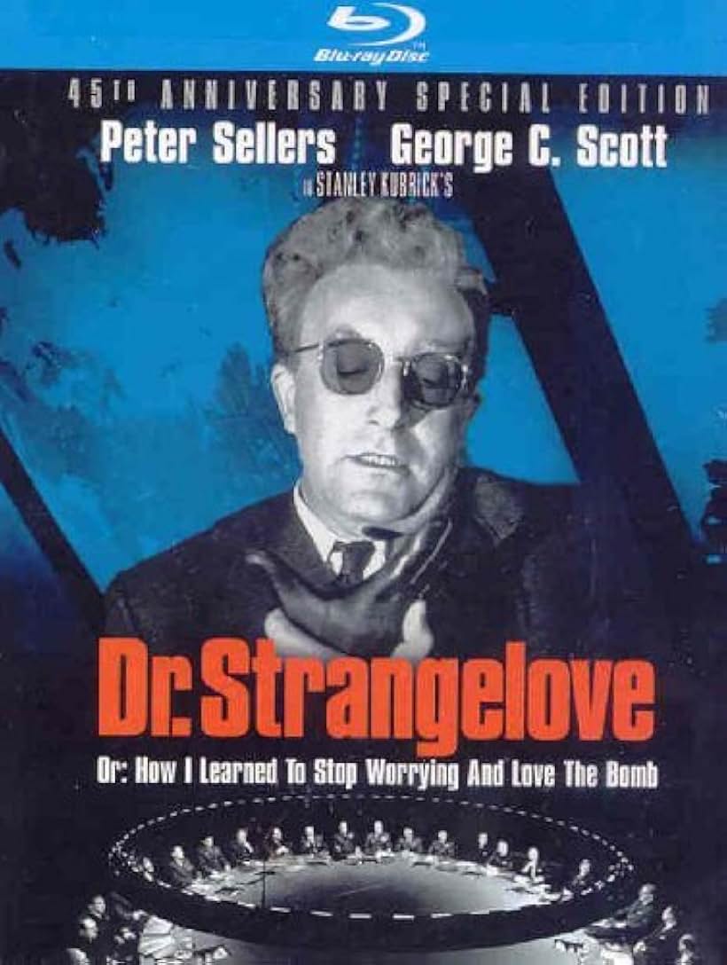 Peter Sellers in Dr. Strangelove or: How I Learned to Stop Worrying and Love the Bomb (1964)