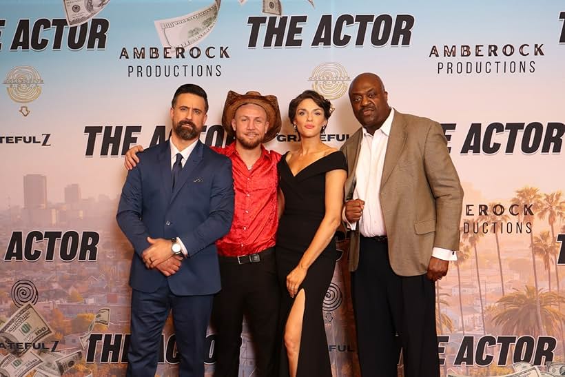 Steven Peterson, Major Dodge, Sharon Oliphant, and Skeeta Jenkins at an event for The Actor (2024)