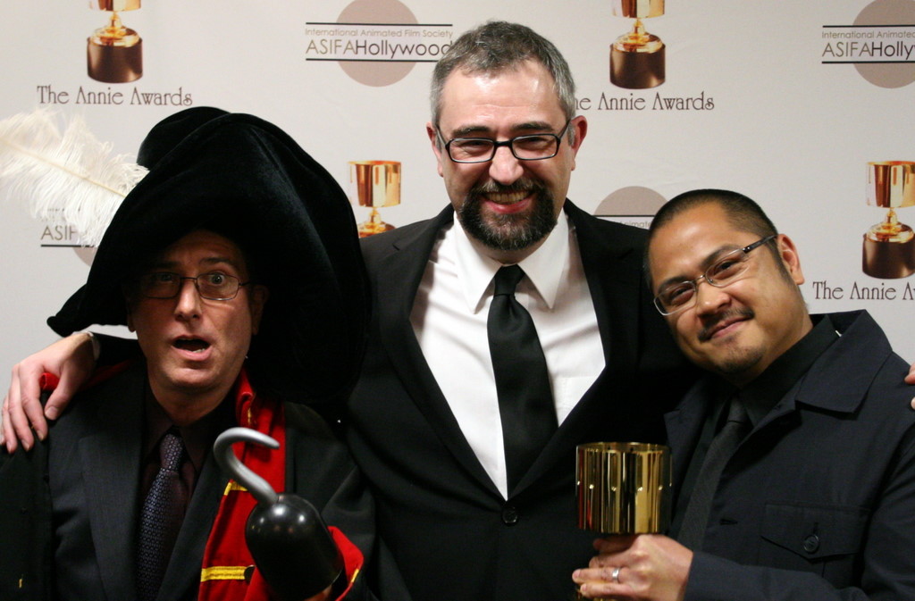 Corey Burton, Pierre-Olivier Vincent, and Ritchie Sacilioc