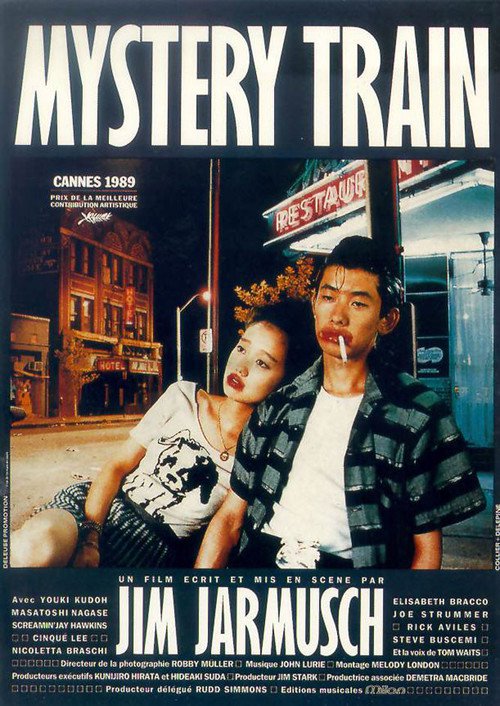 Yûki Kudô and Masatoshi Nagase in Mystery Train (1989)