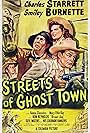 Smiley Burnette, Mary Ellen Kay, and Charles Starrett in Streets of Ghost Town (1950)