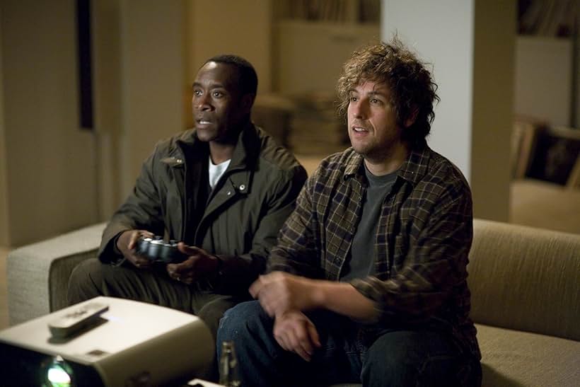 Don Cheadle and Adam Sandler in Reign Over Me (2007)