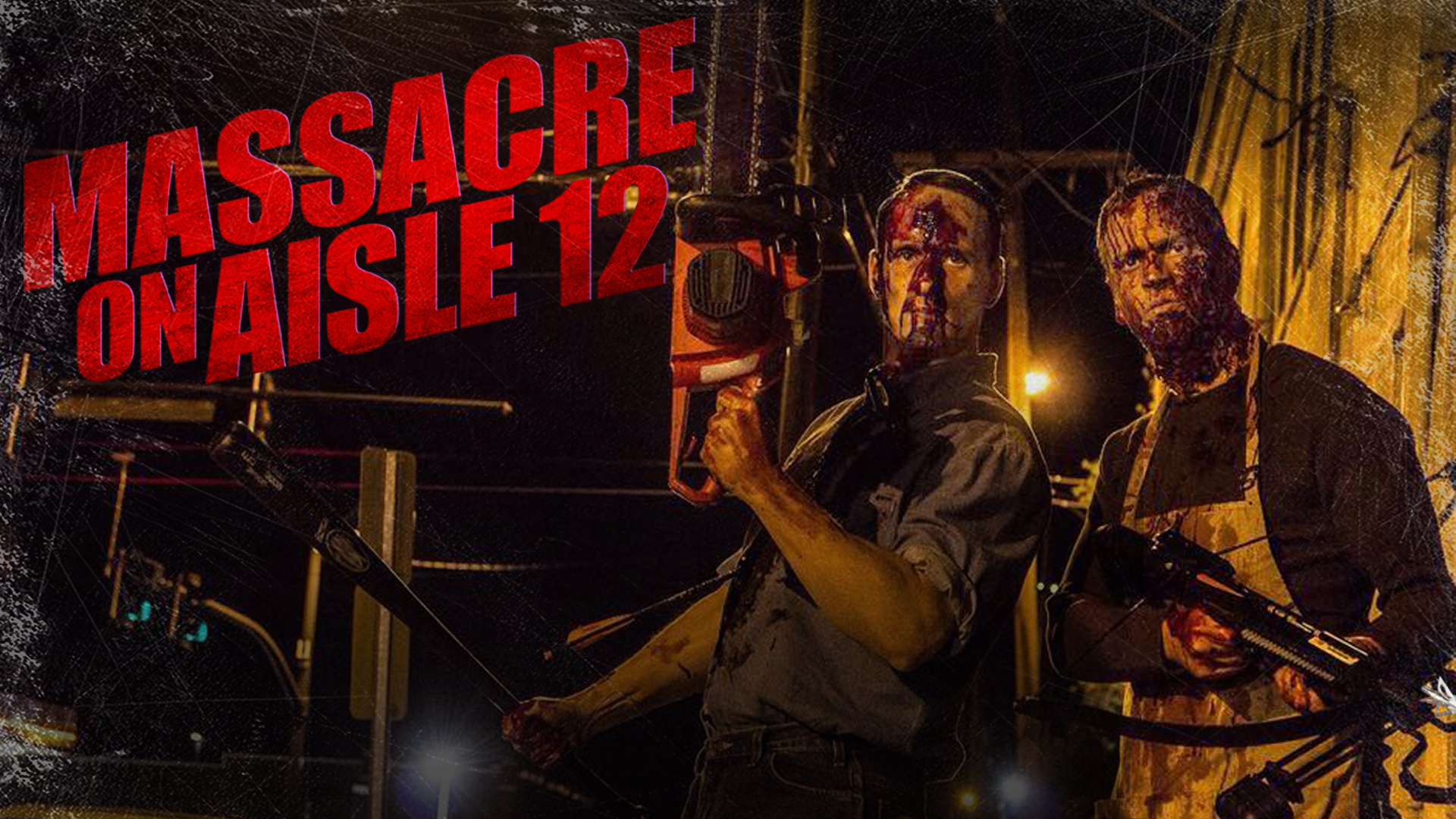 Jim Klock and Chad Ridgely in Massacre on Aisle 12 (2016)