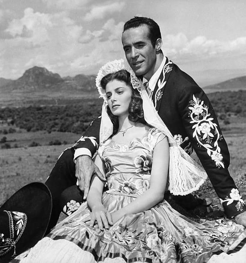 Pier Angeli and Ricardo Montalban in Sombrero (1953)