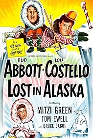 Bud Abbott, Lou Costello, and Mitzi Green in Lost in Alaska (1952)