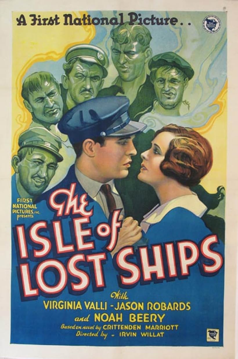 Noah Beery, Harry Cording, Robert Homans, Robert Emmett O'Connor, Jason Robards Sr., and Virginia Valli in The Isle of Lost Ships (1929)