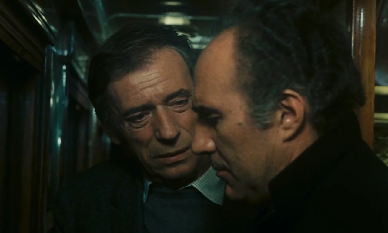 Yves Montand and Michel Piccoli in Vincent, François, Paul and the Others (1974)