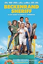 Sebastian Bezzel, Rick Kavanian, Milan Peschel, Gisela Schneeberger, Johanna Wokalek, Dimitri Abold, and Sarah Mahita in Beckenrand Sheriff (2021)