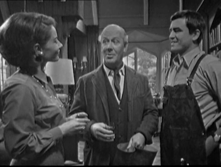 Gillian Lewis, William Mervyn, and Donald Webster in Mr. Rose (1967)