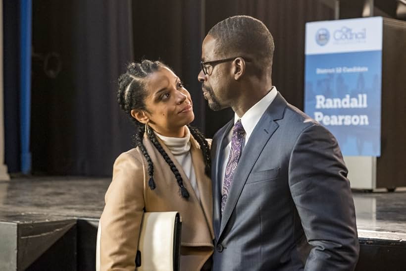 Sterling K. Brown and Susan Kelechi Watson in This Is Us (2016)