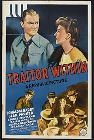 Don 'Red' Barry and Jean Parker in The Traitor Within (1942)