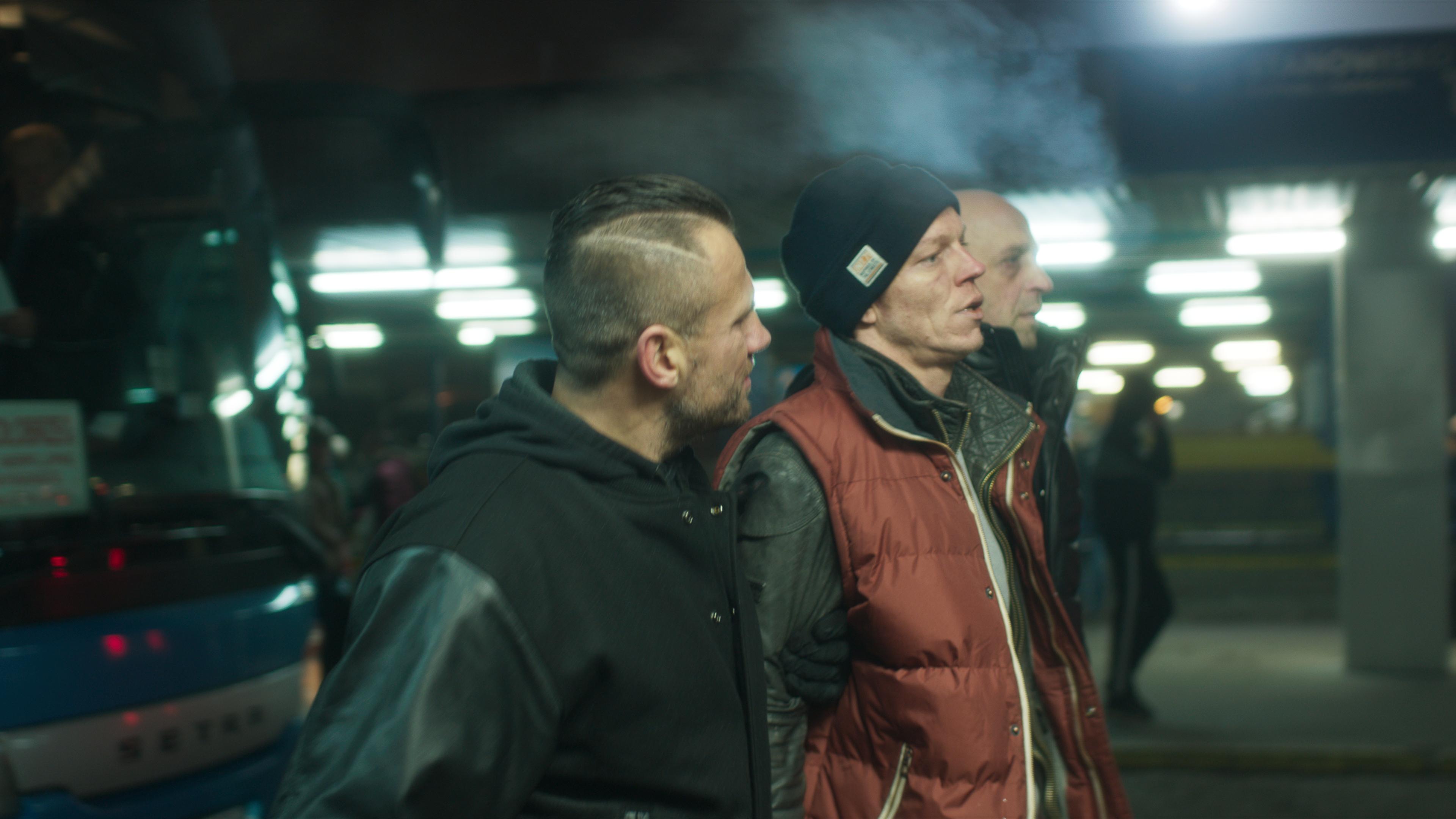 Janusz Chabior, Marcin Szreder, and Jacek Beler in Blinded by the Lights (2018)