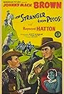 Johnny Mack Brown, Raymond Hatton, and Christine McIntyre in The Stranger from Pecos (1943)