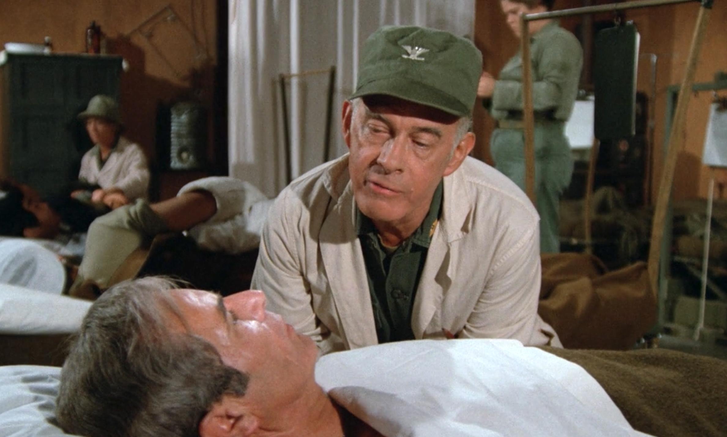 Harry Morgan and Tim O'Connor in M*A*S*H (1972)