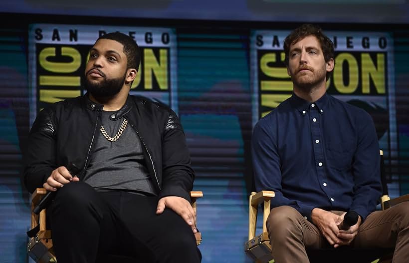 Thomas Middleditch and O'Shea Jackson Jr. at an event for Godzilla: King of the Monsters (2019)