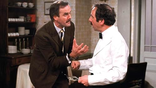 John Cleese and Andrew Sachs in Fawlty Towers (1975)