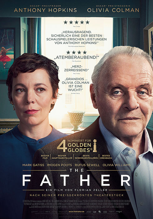 Anthony Hopkins and Olivia Colman in The Father (2020)