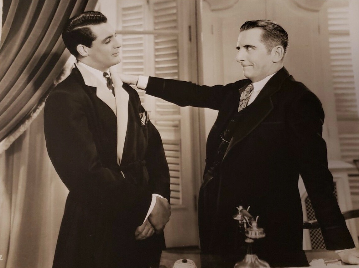 Cary Grant and Edward Everett Horton in Ladies Should Listen (1934)