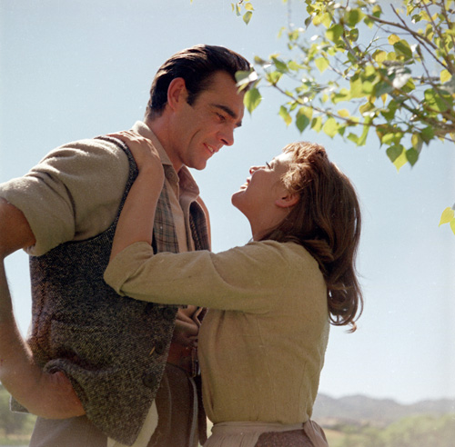 Sean Connery and Janet Munro in Darby O'Gill and the Little People (1959)