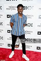 Jidé Okunola attends the "Full Circle" premiere during the 2023 Tribeca Festival in New York City.