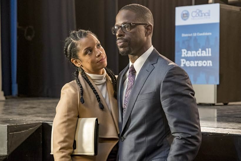 Sterling K. Brown and Susan Kelechi Watson in This Is Us (2016)