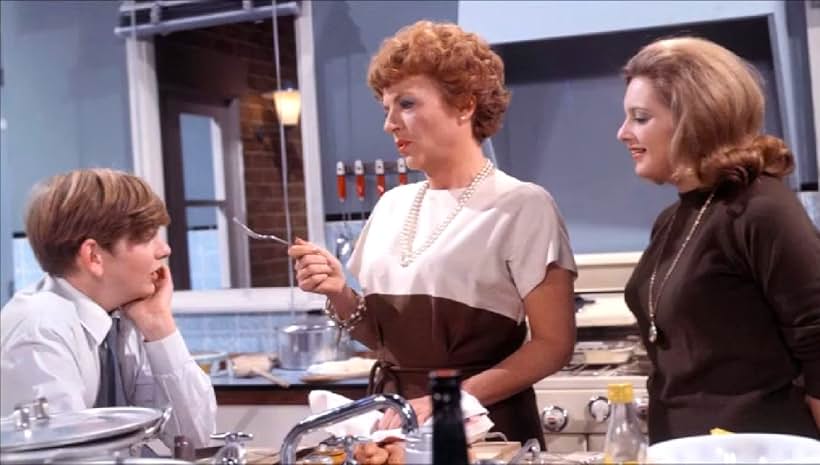 Noele Gordon, Jane Rossington, and Roger Tonge in Crossroads (1964)