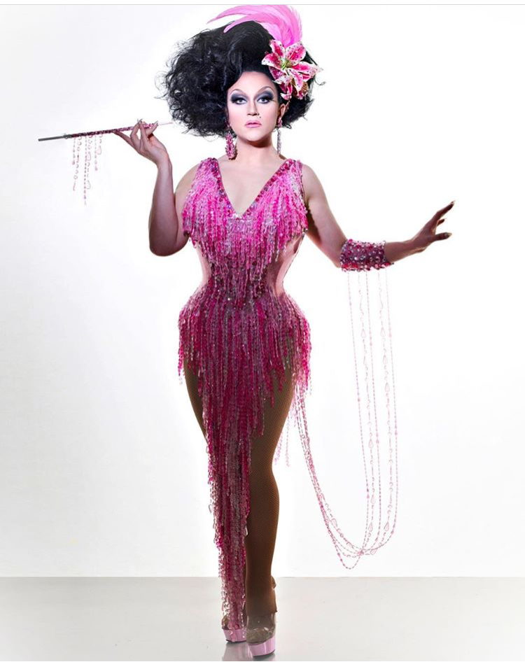 BenDeLaCreme in her "Dripping in Jewels" look from RPDR All Stars 3