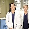 Jessica Capshaw and Marika Dominczyk in Grey's Anatomy (2005)