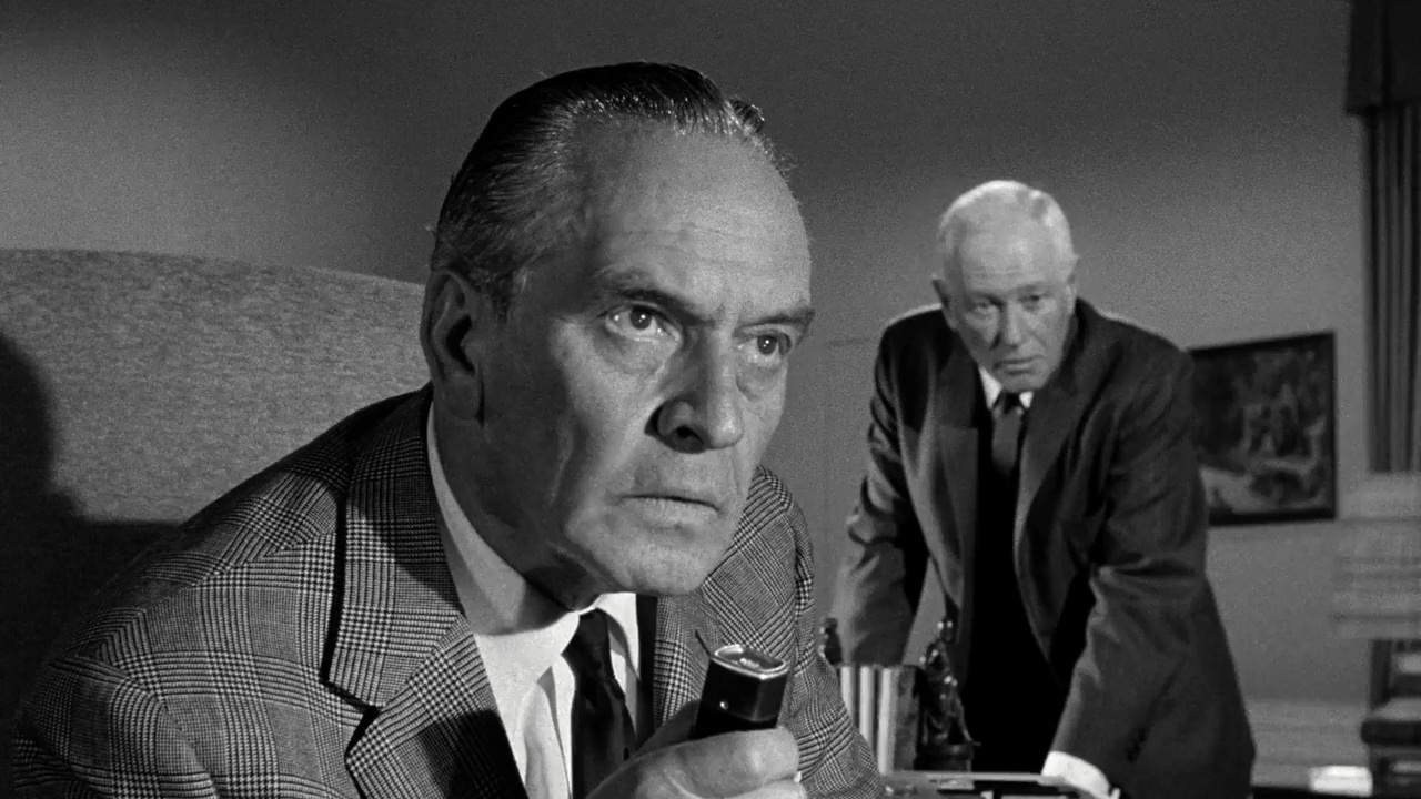 George Macready and Fredric March in Seven Days in May (1964)