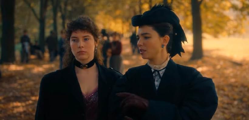 Sinéad Thornhill and Matilda De Angelis in The Law According to Lidia Poët (2023)