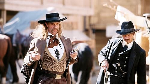 Keith Carradine and Timothy Olyphant in Deadwood (2004)