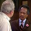 Carroll O'Connor and Sherman Hemsley in All in the Family (1971)