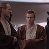 Ewan McGregor, Liam Neeson, and Terence Stamp in Star Wars: Episode I - The Phantom Menace (1999)